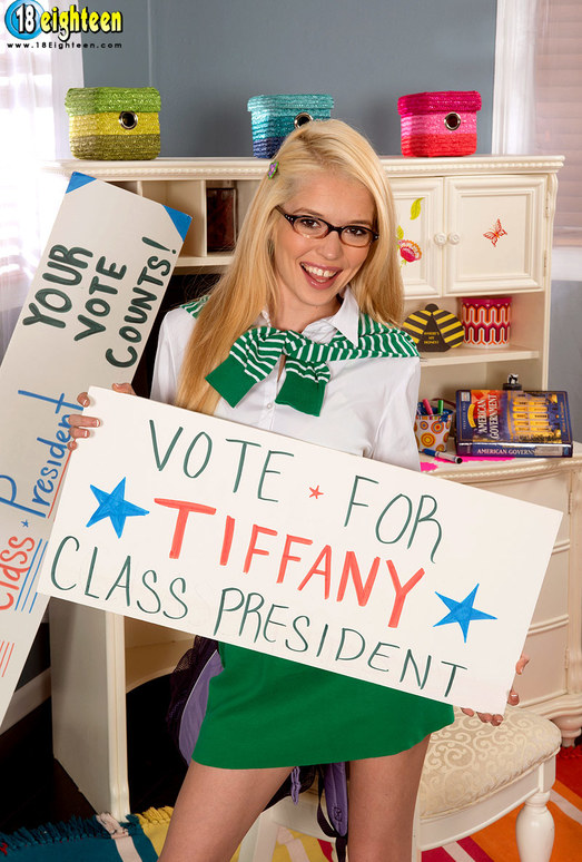 Tiffany Fox - Vote 4 Pussy! - 18eighteen