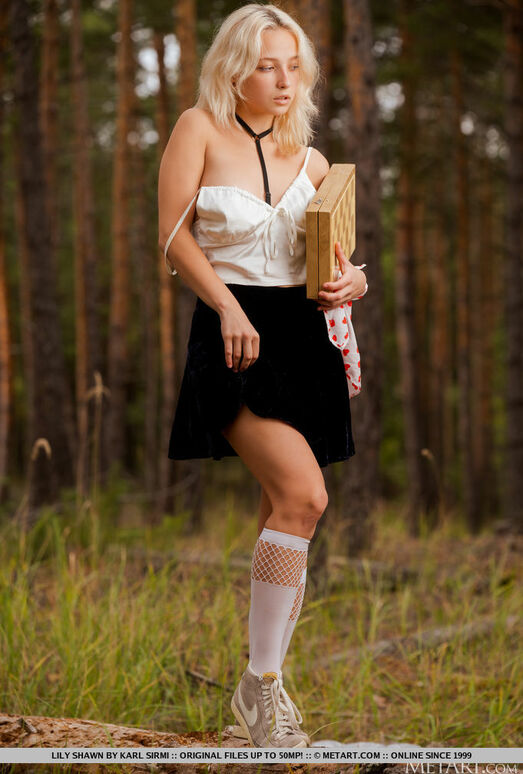 Lily Shawn - Forest Game - MetArt