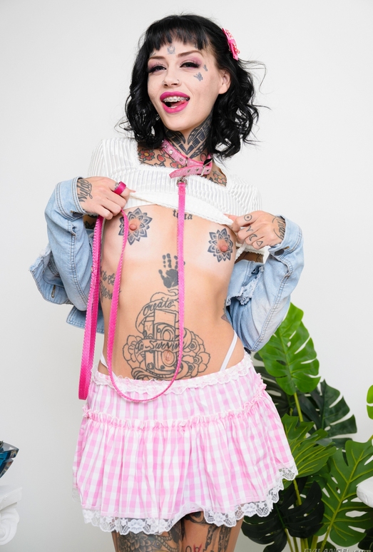 CC DOLL Deepthroat, Anal, A2M, Rim Job - Evil Angel