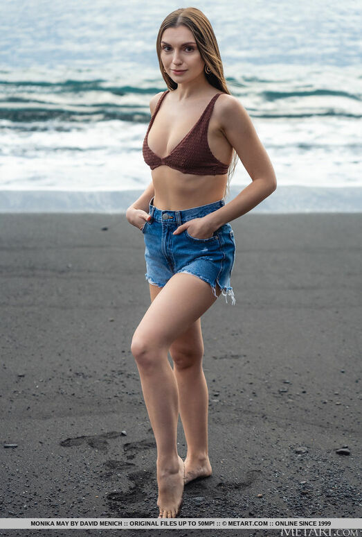 Monika May - Denim Coastline - MetArt