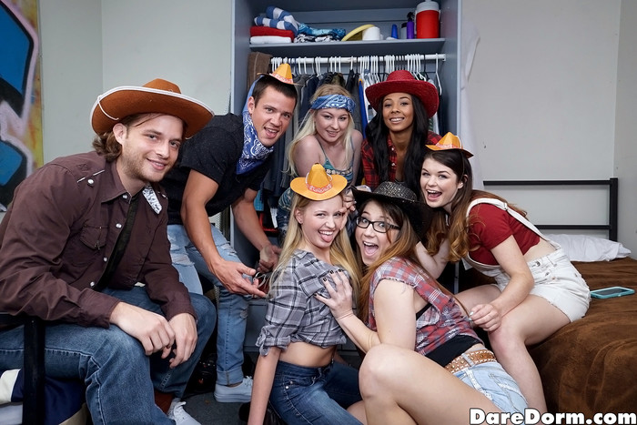 Anastasia Rose - Western Party - Dare Dorm