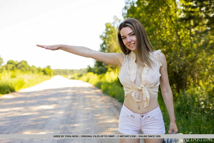 Kiere - Hitchin' A Ride - MetArt