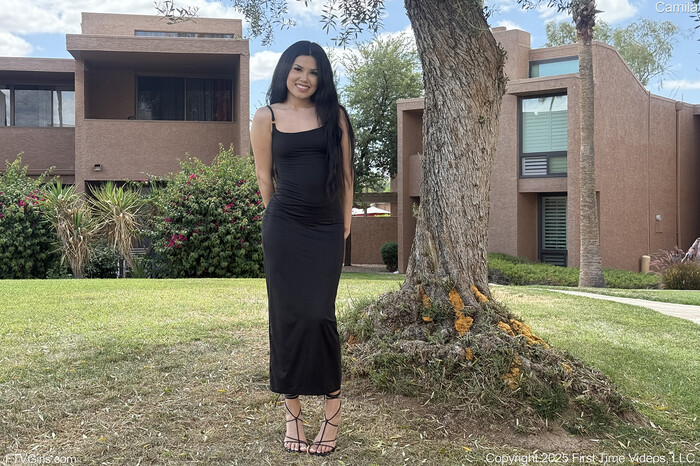 Camila - Fancy Black Dress - FTV Girls