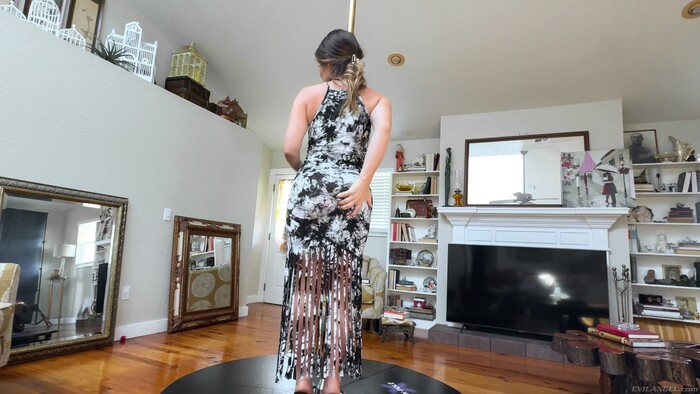 Sheena Shaw - Chubby Sheena Striptease - Evil Angel