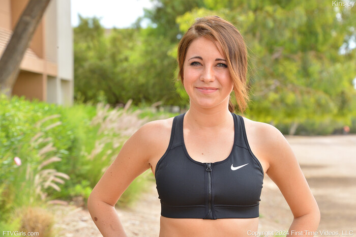 Kinsley - Busty Jogger - FTV Girls