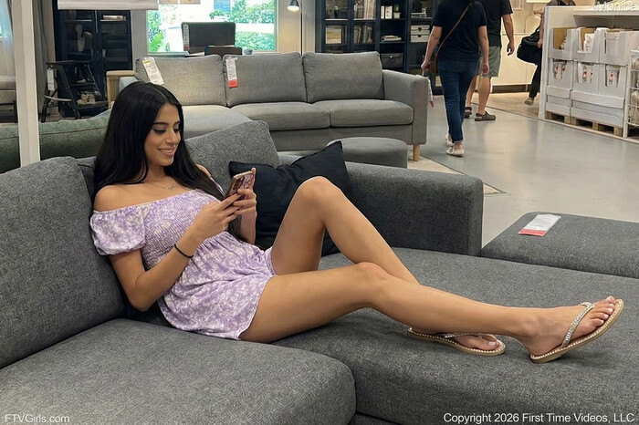 Monica - On The Furniture - FTV Girls